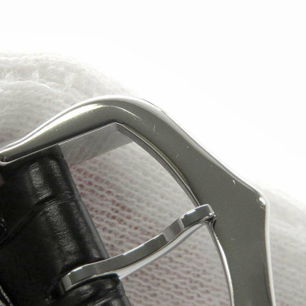 カルティエ サントス デュモン LM WSSA0046 Cartier 腕時計 ウォッチ 黒文字盤 手巻き