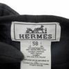 エルメス ベレー帽 サントレーノ カシミヤ サイズ58 HERMES 帽子 黒