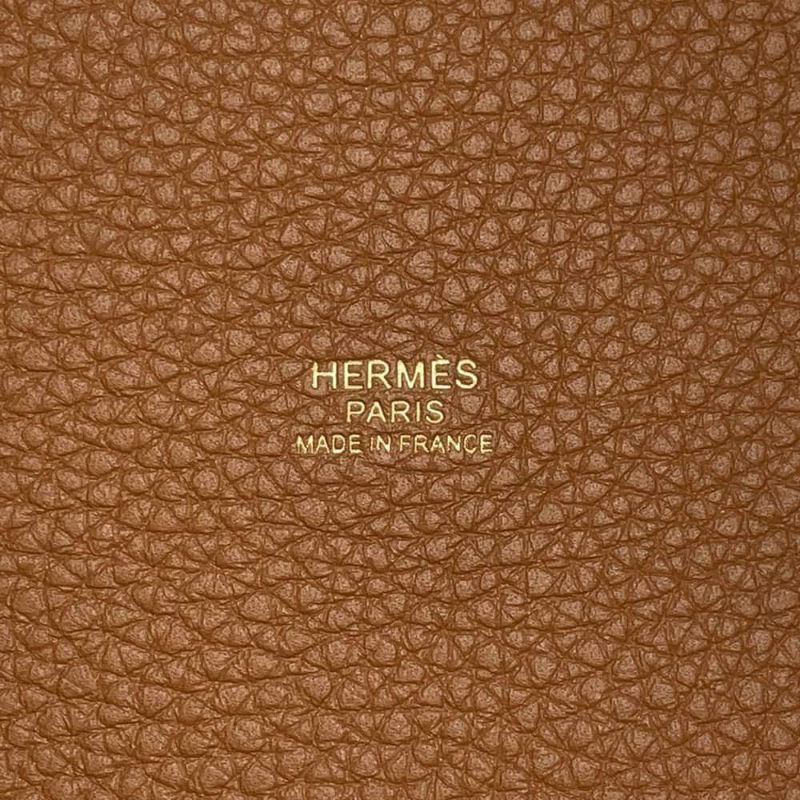 エルメス ハンドバッグ ピコタンロックPM ゴールド/ゴールド金具 トリヨンクレマンス B刻印