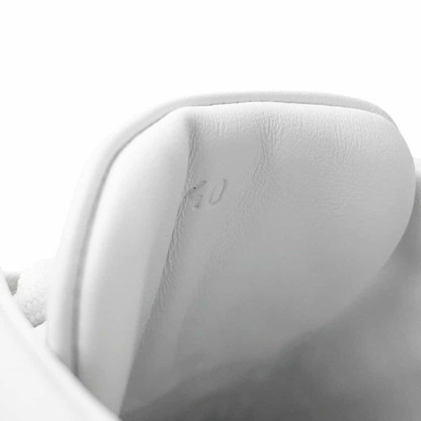 エルメス スニーカー キッド レザー メンズサイズ40 HERMES 靴 白 メンズ