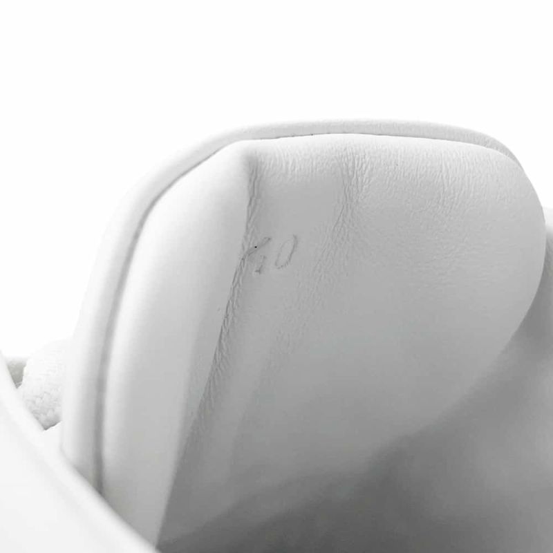 エルメス スニーカー キッド レザー メンズサイズ40 HERMES 靴 白 メンズ