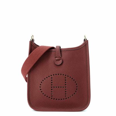 エルメス ハンドバッグ インザループ 18 ローズサクラ/シルバー