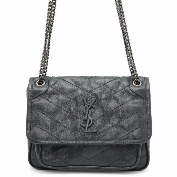 サンローランパリ チェーンショルダーバッグ ニキ ベイビー ヴィンテージレザー 533037 SAINT LAURENT PARIS