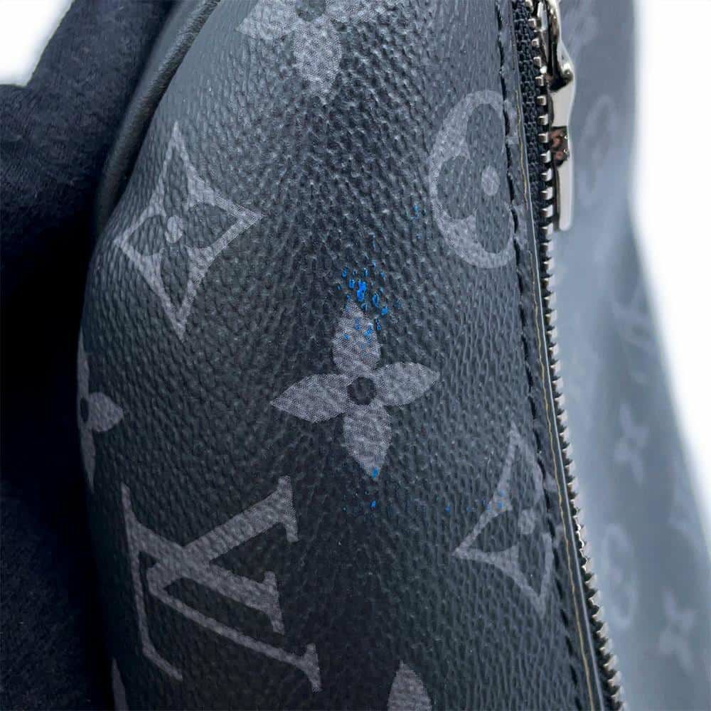 ルイヴィトン ボディバッグ モノグラム・エクリプス ディスカバリー・バムバッグ M44336 LOUIS VUITTON ブラック 黒