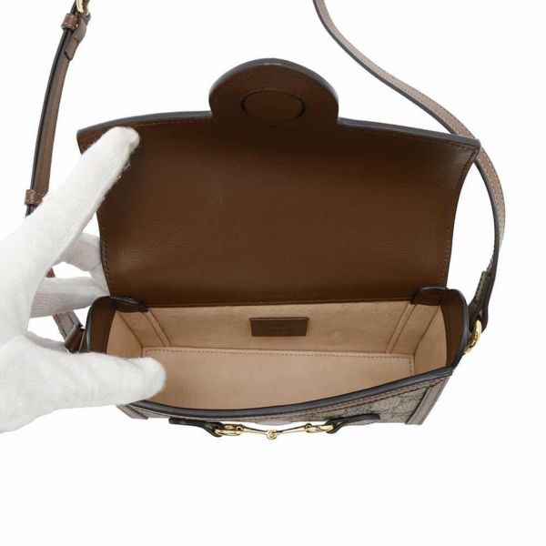 グッチ ショルダーバッグ GGスプリーム ホースビット1955 PVC レザー 699296 GUCCI