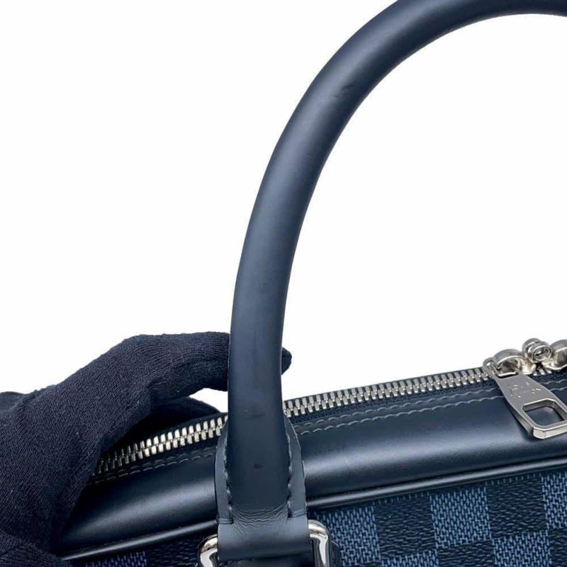 ルイヴィトン ビジネスバッグ ダミエ・コバルト ポルトドキュマン・ビジネス N41347 2wayショルダーバッグ