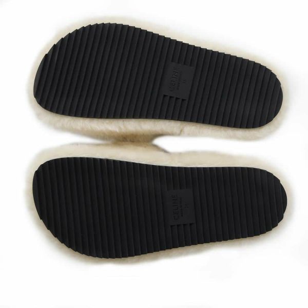 セリーヌ サンダル トリオンフ スライド ムートン レディースサイズ36 CELINE 靴