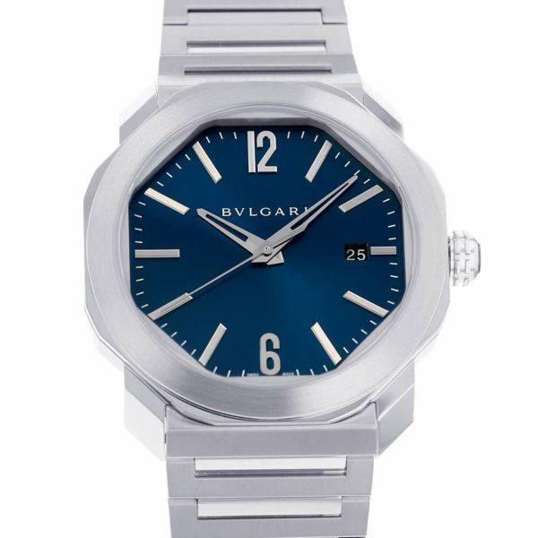 ブルガリ オクトローマ OC41C3SSD/102856 BVLGARI 腕時計 メンズ ブルー文字盤 | 中古・新品ブランド販売ギャラリーレア公式通販