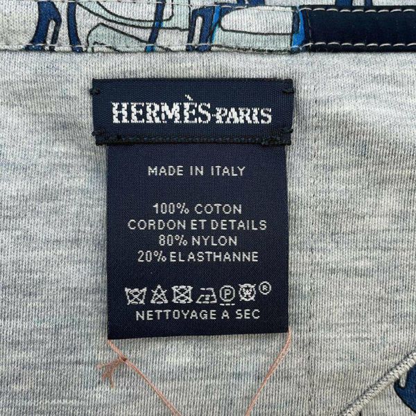 エルメス スカーフ シティ ランニングトライアングル コットン HERMES メンズ