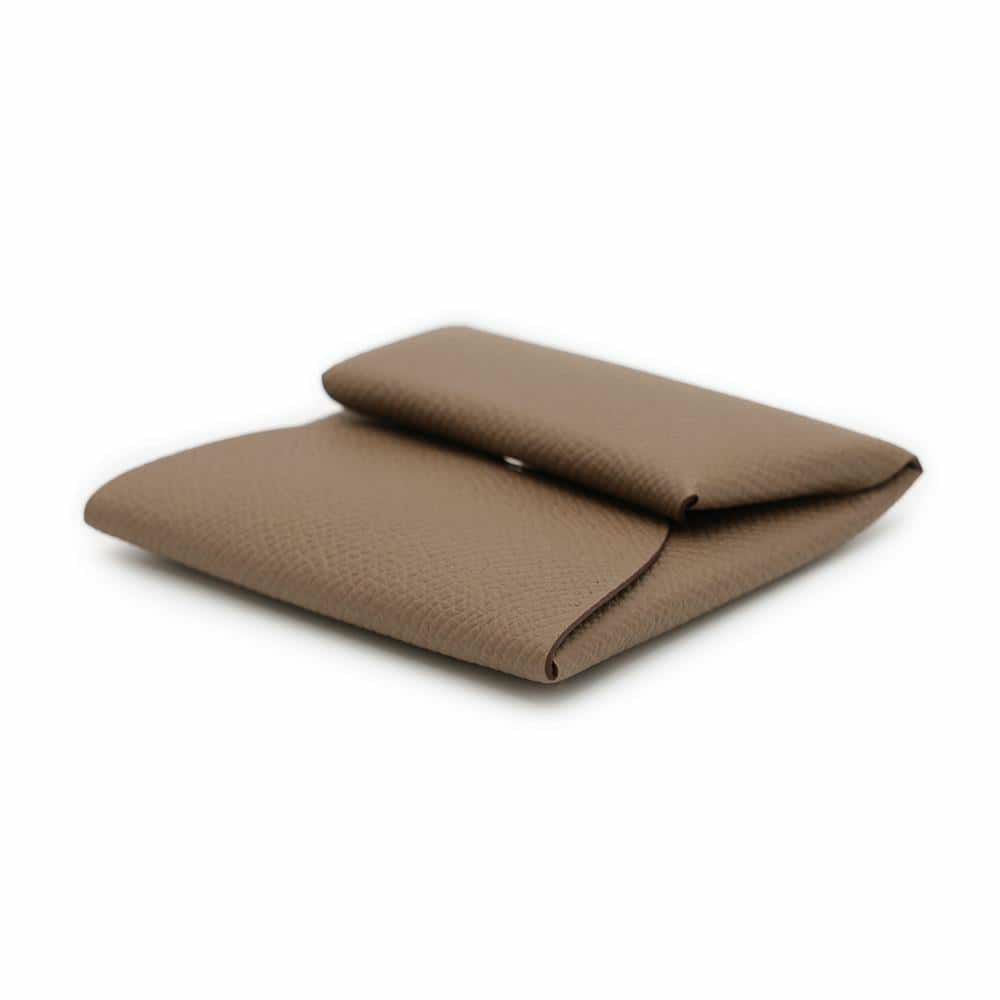 エルメス コインケース バスティア エトゥープ エプソン B刻印 HERMES 財布