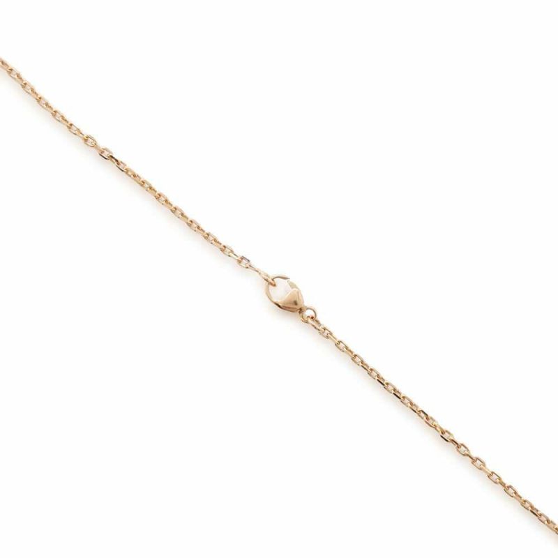 エルメス ネックレス ミニ・ポップアッシュ ホワイト/ピンクゴールド金具 HERMES アクセサリー