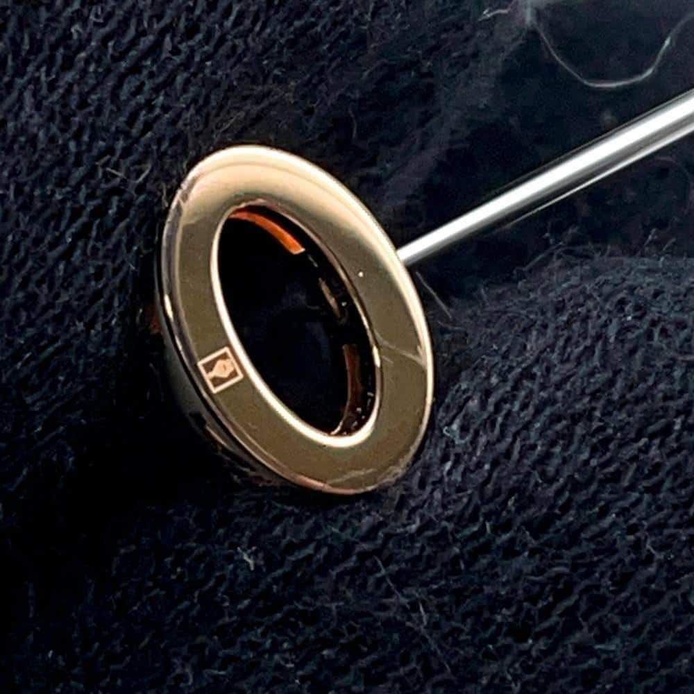 エルメス ピアス ミニ・ポップアッシュ ホワイト/ピンクゴールド金具 Hモチーフ HERMES Pop H ポップH