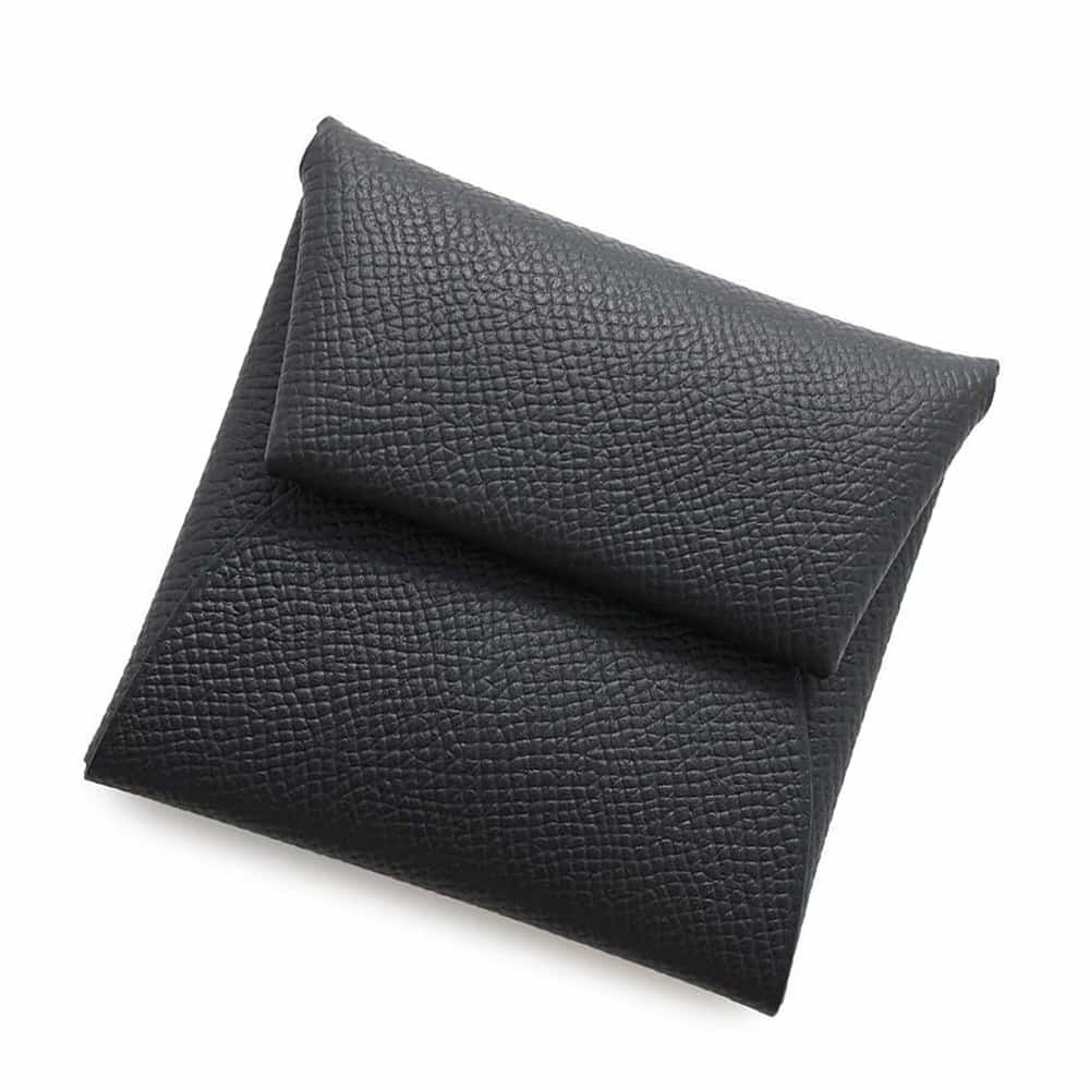 エルメス コインケース バスティア ブラック エプソン B刻印 HERMES 財布