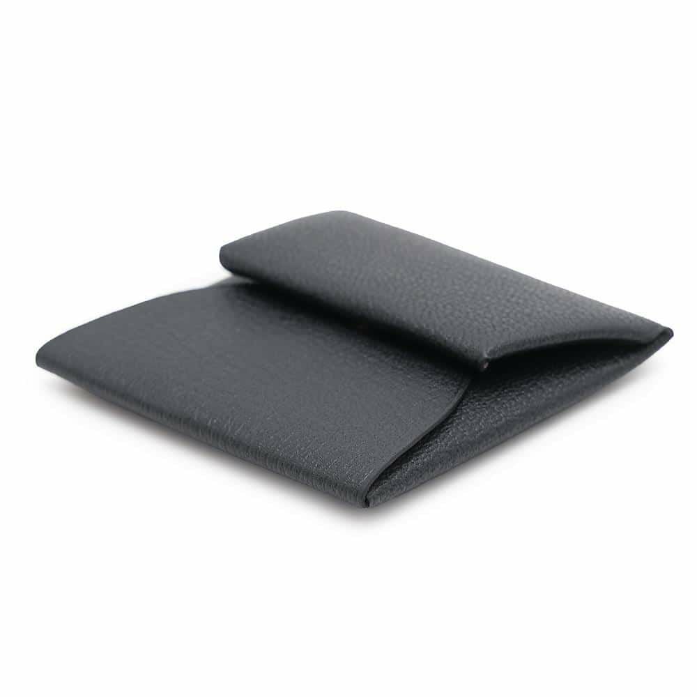 エルメス コインケース バスティア ヴェルソ ブルーオーシャン/モーヴペール シェブルミゾル W刻印 シェーブル