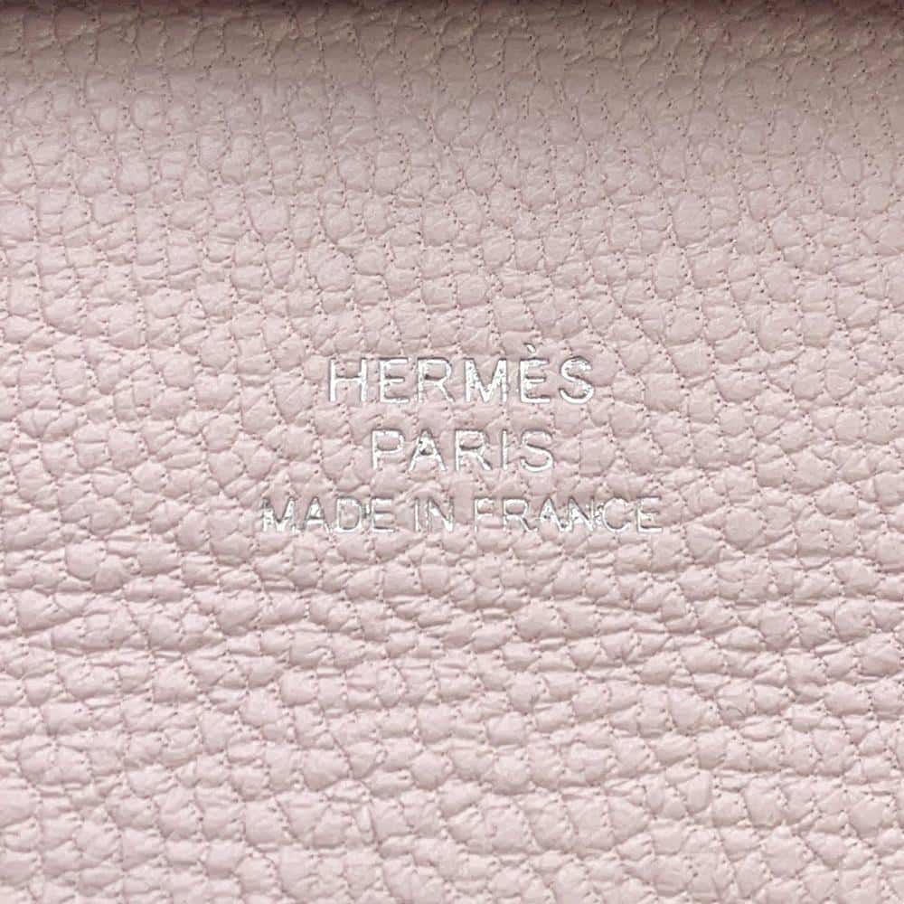 エルメス コインケース バスティア ヴェルソ ブルーオーシャン/モーヴペール シェブルミゾル W刻印 シェーブル