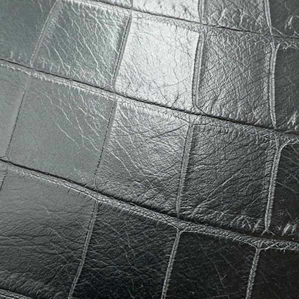 サンローランパリ トートバッグ サックドジュールスープル ラージ クロコ型押しレザー 478167 2way 黒