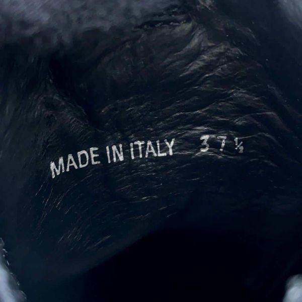 プラダ ブーツ モノリス チェルシー レディースサイズ37 2/1 1T256N PRADA 靴 黒