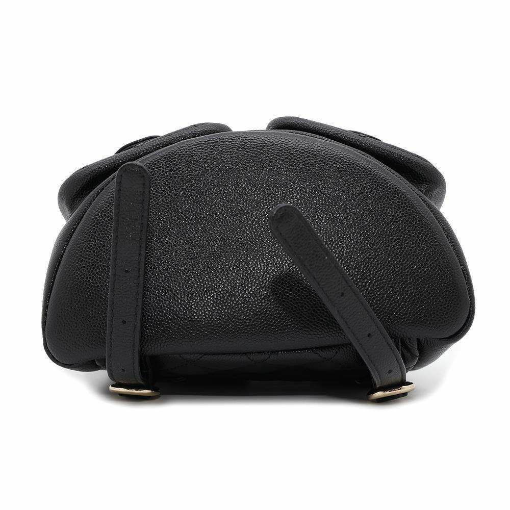 シャネル リュック マトラッセ ココマーク スモール キャビアスキン AS3787 CHANEL バックパック 黒