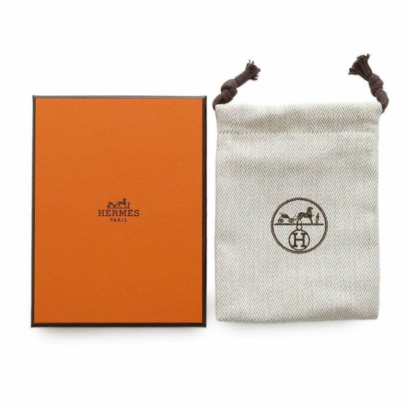 エルメス ネックレス ミニ・ポップアッシュ ブラック/ゴールド金具 HERMES アクセサリー 黒