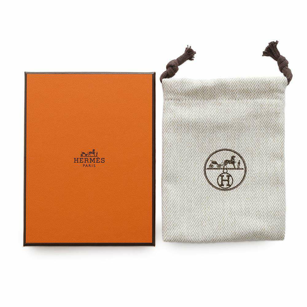 エルメス ネックレス ミニ・ポップアッシュ ブラック/ゴールド金具 HERMES アクセサリー 黒