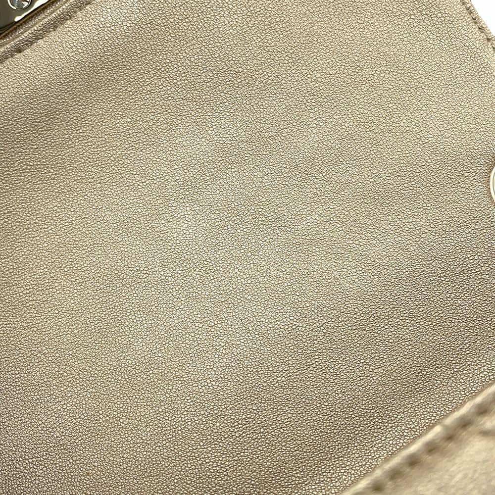 シャネル チェーンショルダーバッグ マトラッセ ココマーク ラムスキン ミニマトラッセ A35200 CHANEL ミニマト シングルチェーン