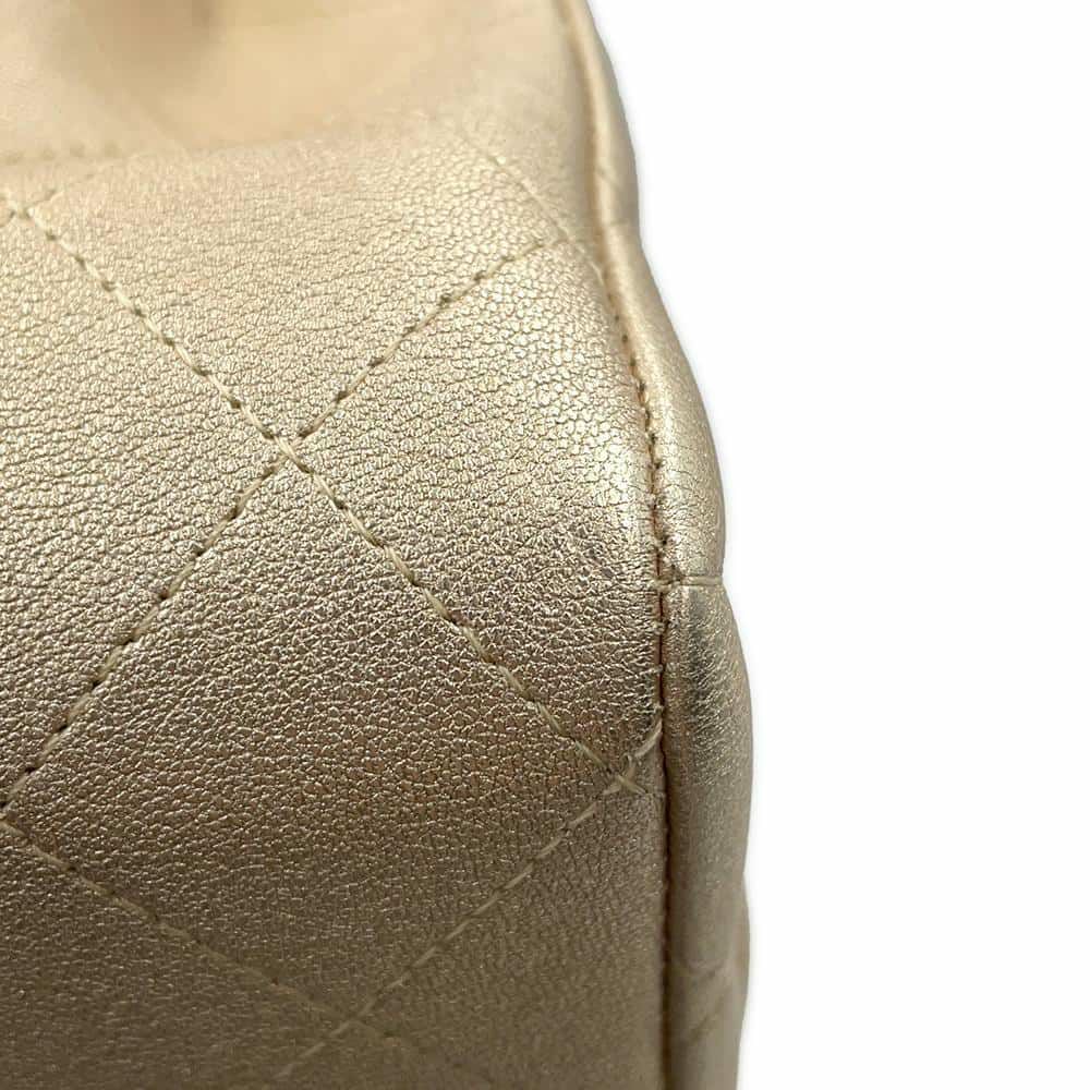 シャネル チェーンショルダーバッグ マトラッセ ココマーク ラムスキン ミニマトラッセ A35200 CHANEL ミニマト シングルチェーン