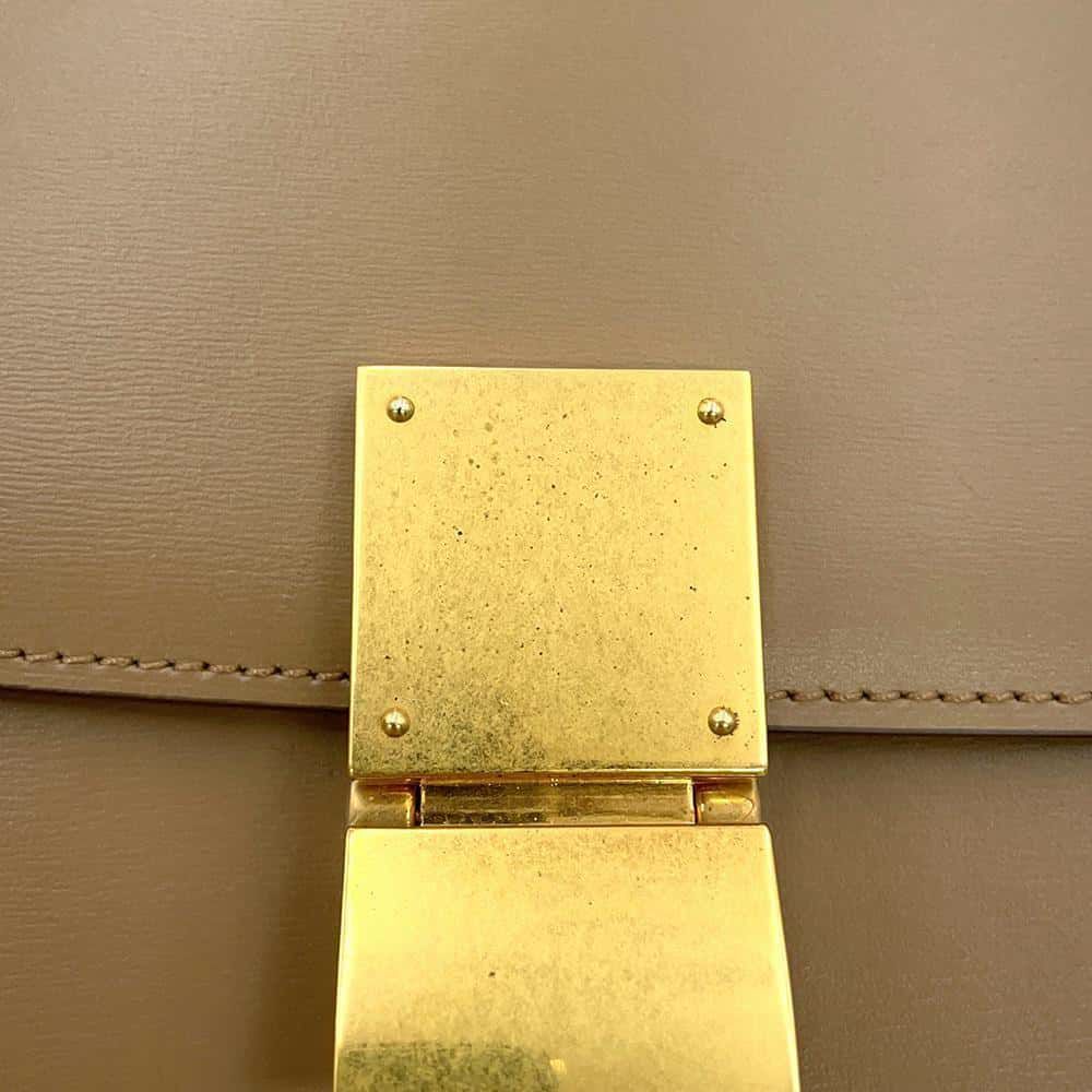 セリーヌ ショルダーバッグ クラシック ボックス ミディアム ボックスカーフレザー 164173 CELINE