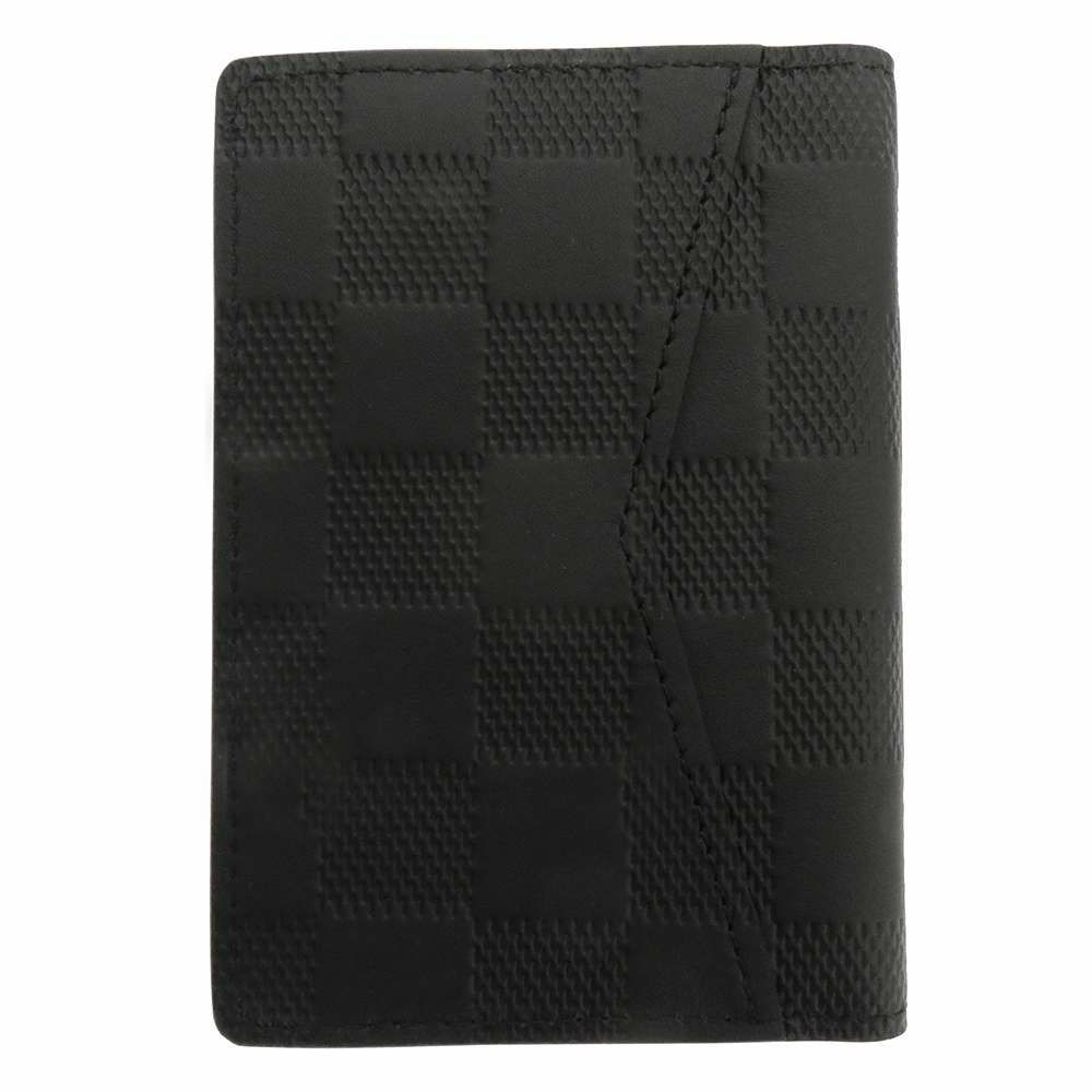 ルイヴィトン カードケース ダミエ・アンフィニ オーガナイザー・ドゥ ポッシュ N63197 LOUIS VUITTON オニキス