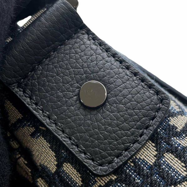 クリスチャン・ディオール ショルダーバッグ サドル オブリーク 1ADME162YKS Christian Dior トロッター 黒