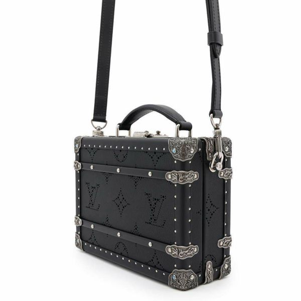 ルイヴィトン ハンドバッグ モノグラム LVダーツ ハンドル・トランク M11161 LOUIS VUITTON 2way 黒 ブラック