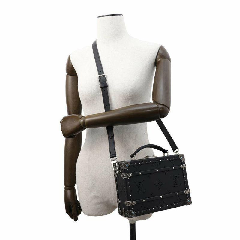 ルイヴィトン ハンドバッグ モノグラム LVダーツ ハンドル・トランク M11161 LOUIS VUITTON 2way 黒 ブラック