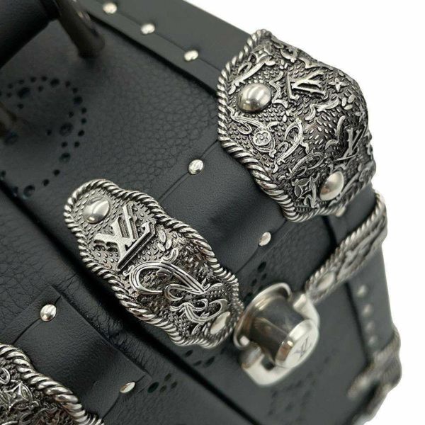 ルイヴィトン ハンドバッグ モノグラム LVダーツ ハンドル・トランク M11161 LOUIS VUITTON 2way 黒 ブラック