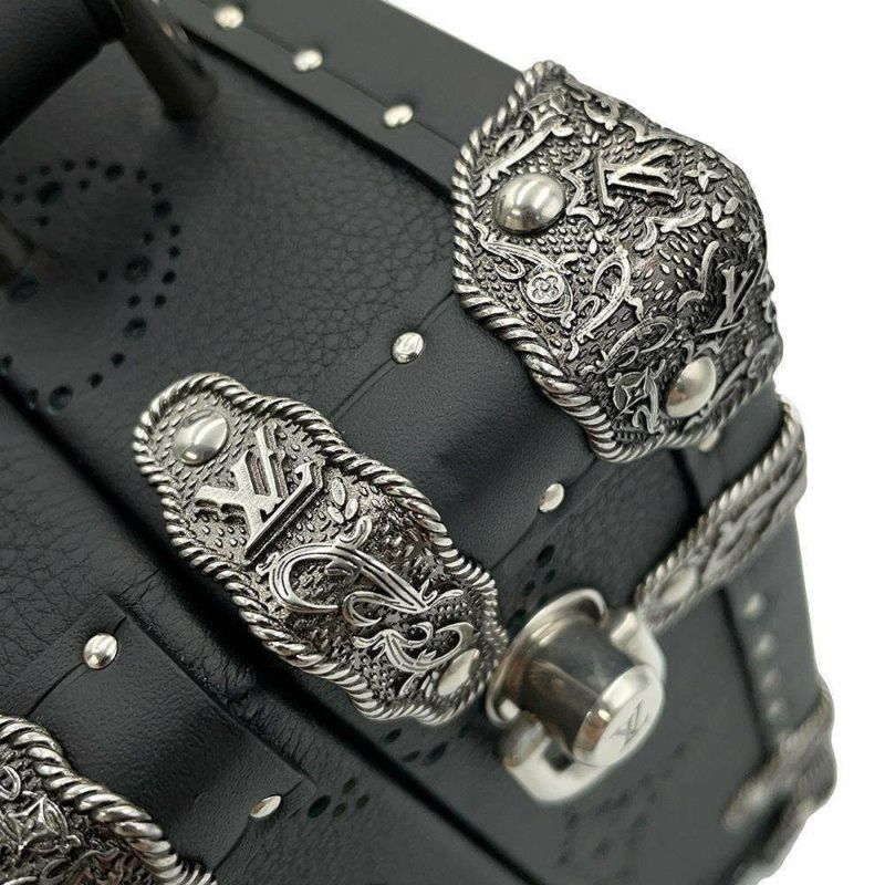 ルイヴィトン ハンドバッグ モノグラム LVダーツ ハンドル・トランク M11161 LOUIS VUITTON 2way 黒 ブラック