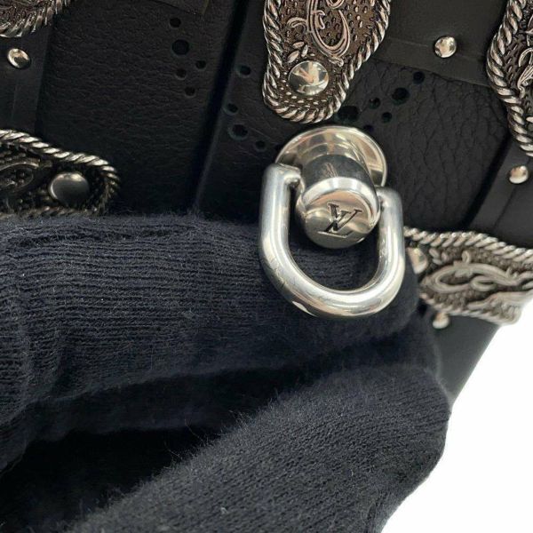 ルイヴィトン ハンドバッグ モノグラム LVダーツ ハンドル・トランク M11161 LOUIS VUITTON 2way 黒 ブラック