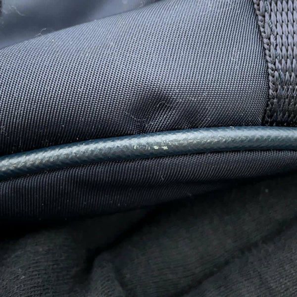 プラダ ボディバッグ ナイロン/レザー VA0994 PRADA ウエストポーチ メンズ