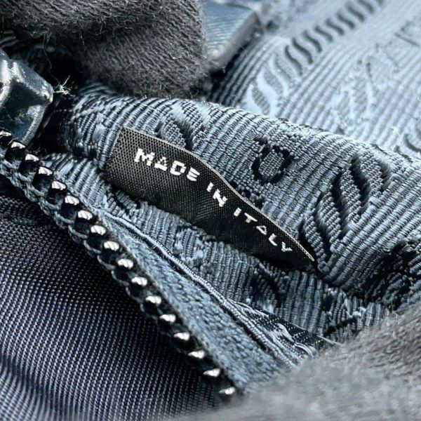 プラダ ボディバッグ ナイロン/レザー VA0994 PRADA ウエストポーチ メンズ