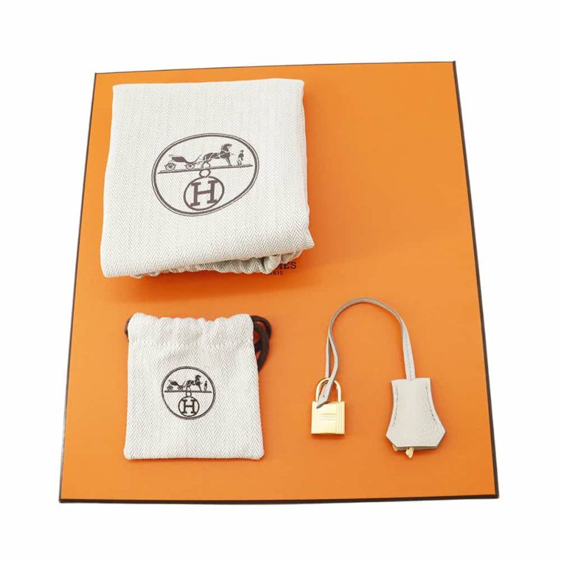 エルメス バーキン25 ベトン/ゴールド金具 トゴ W刻印 HERMES Birkin ハンドバッグ