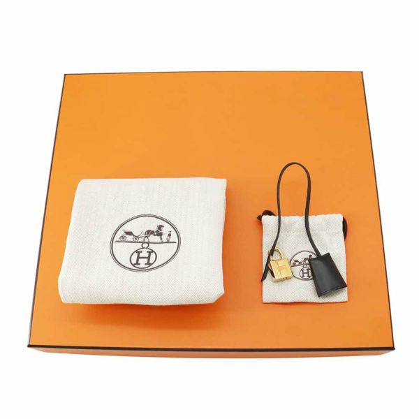 エルメス エールバッグジップPM ルトゥルネ ブラック/ゴールド金具トワルアッシュベルリンヌ/ヴァッシュハンター U刻印 黒