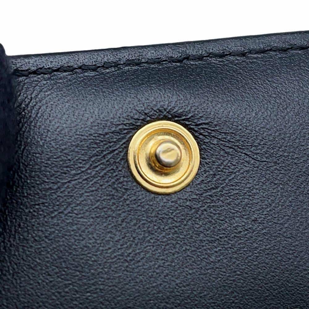 ロエベ 二つ折り財布 リピート コンパクト ジップウォレット C499Z41X04 LOEWE 財布 黒