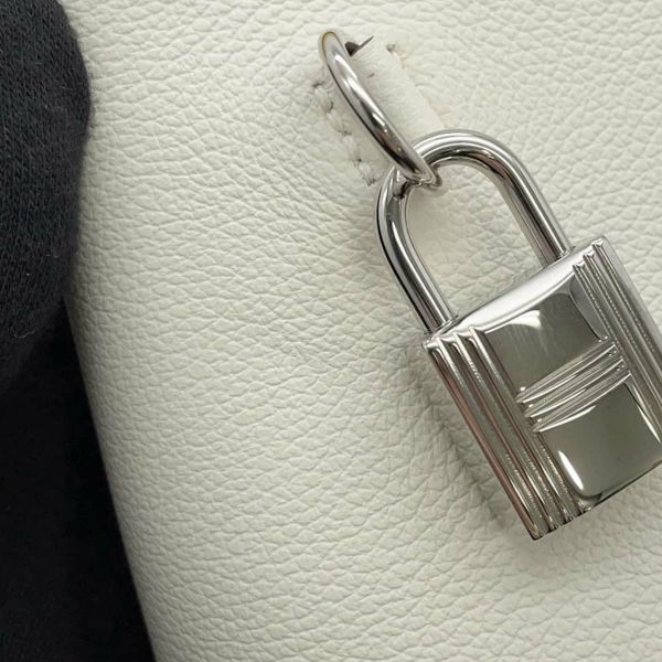 エルメス トートバッグ トランザット セーラー ブラン/ゴールド/ジョーヌナプル/シルバー金具 エバーカラー/スイフト D刻印