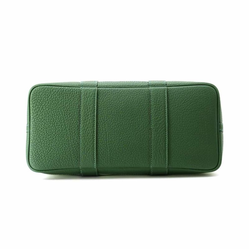 エルメス ガーデンパーティTPM ヴェールペパーミント/ヴェールモワイヤン/シルバー金具 トワルアッシュ/ネゴンダ W刻印