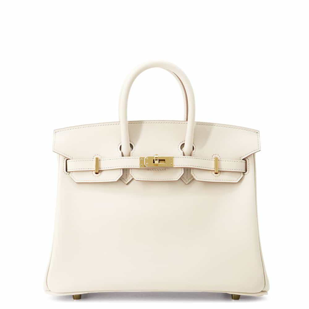 エルメス バーキン25 ベトン/ゴールド金具 スイフト W刻印 HERMES Birkin ハンドバッグ