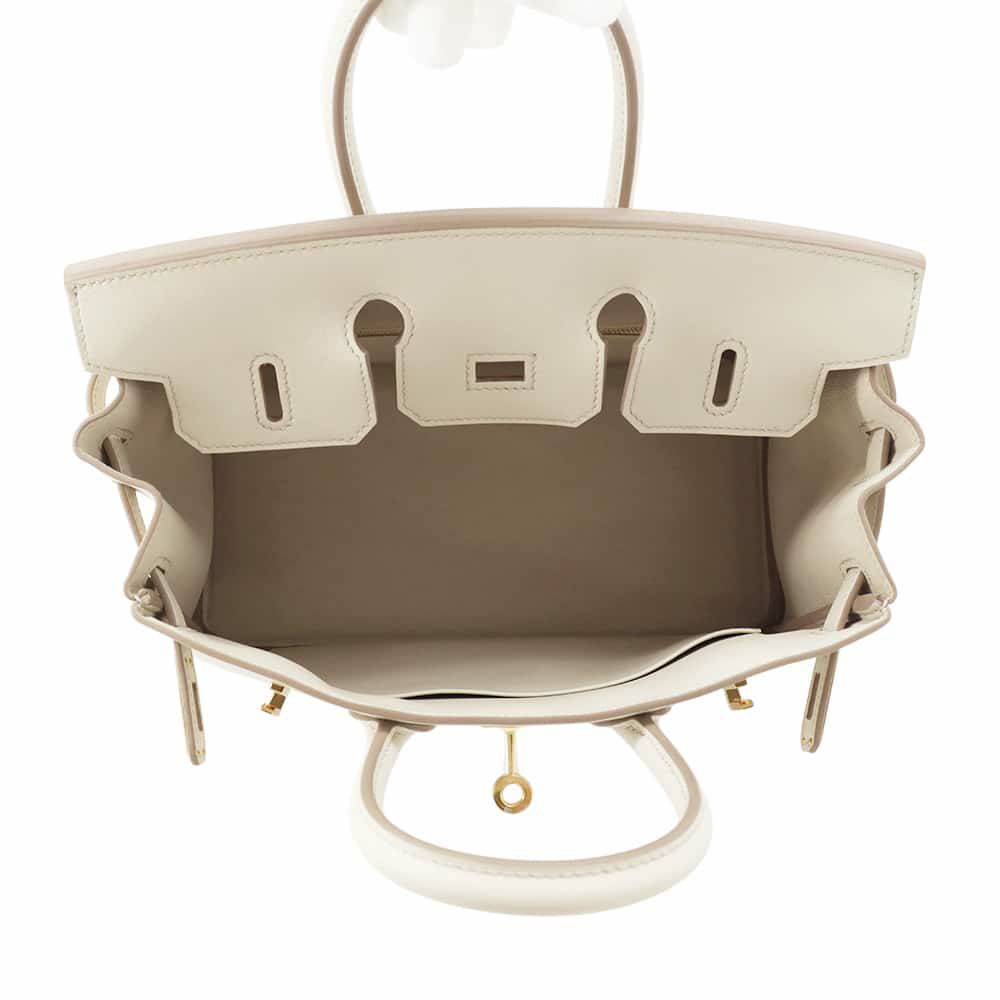 エルメス バーキン25 ベトン/ゴールド金具 スイフト W刻印 HERMES Birkin ハンドバッグ