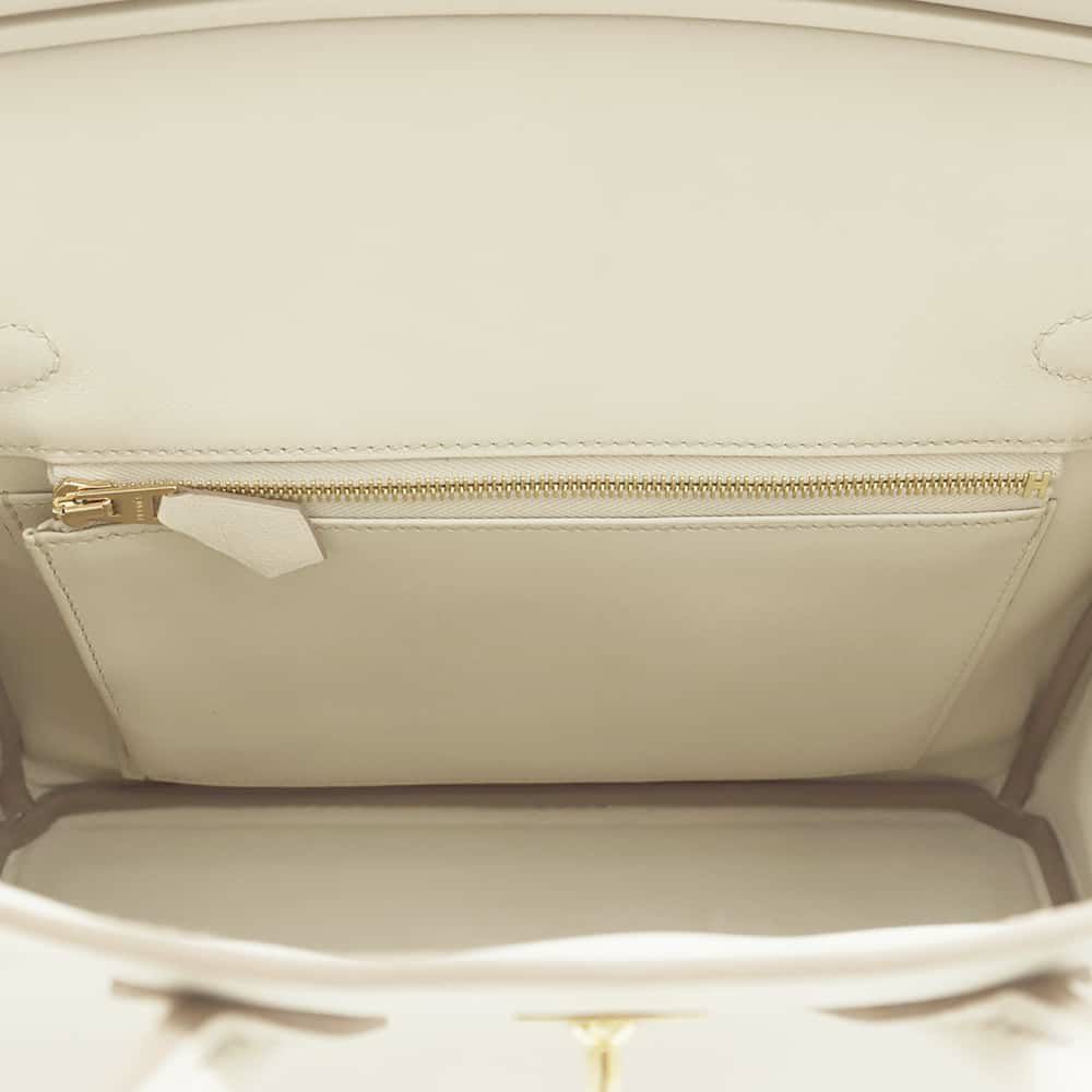 エルメス バーキン25 ベトン/ゴールド金具 スイフト W刻印 HERMES Birkin ハンドバッグ