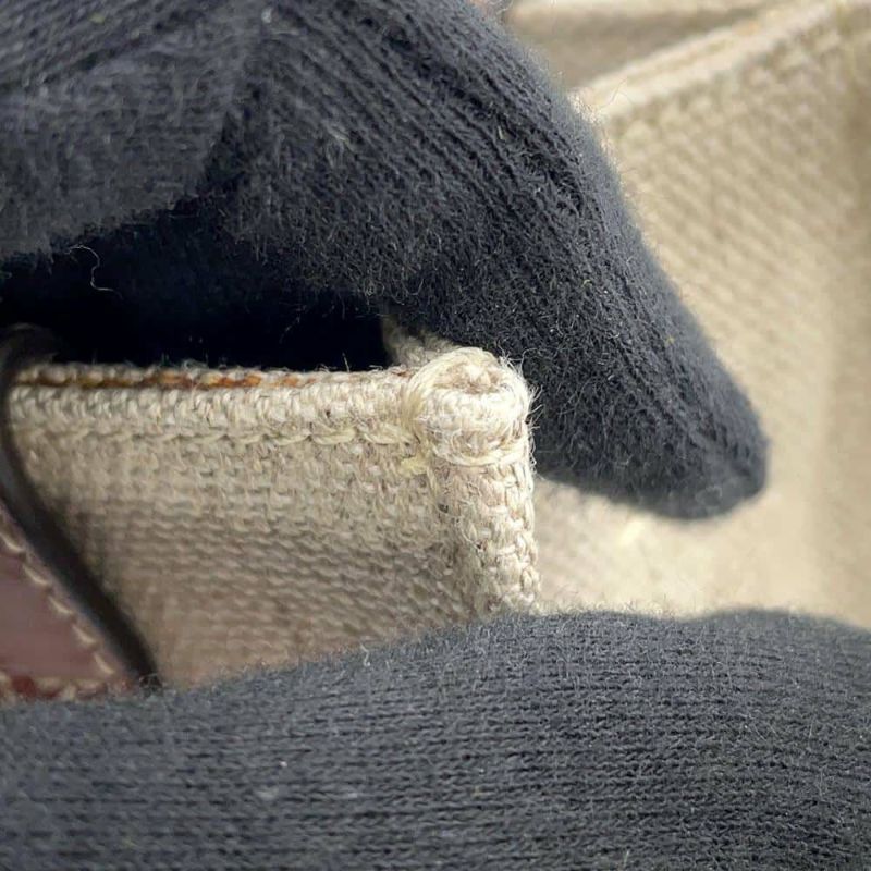 クロエ ハンドバッグ ウッディ トート ミニ キャンバス/カーフレザー CHC22AP237I2690U Chloe 2way