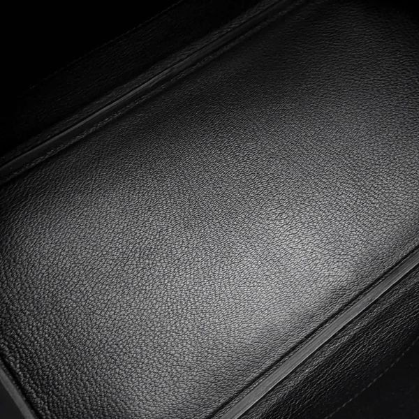 エルメス バーキン30 ブラック/シルバー金具 エプソン D刻印 HERMES Birkin ハンドバッグ