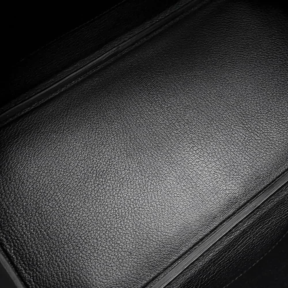 エルメス バーキン30 ブラック/シルバー金具 エプソン D刻印 HERMES Birkin ハンドバッグ