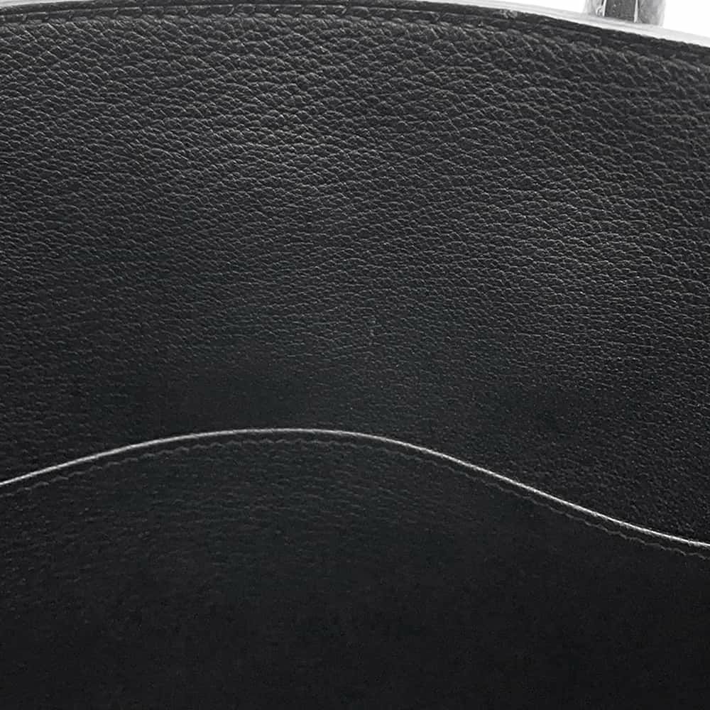 エルメス バーキン30 ブラック/シルバー金具 エプソン D刻印 HERMES Birkin ハンドバッグ