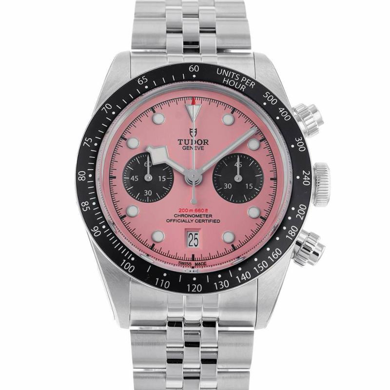 チュードル ブラックベイ クロノ M79360N-0019 TUDOR チューダー 腕時計 ピンク文字盤