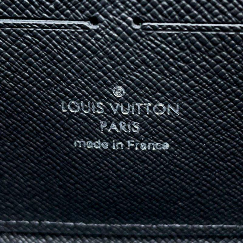 ルイヴィトン 長財布 ダミエ・グラフィット ジッピーウォレット・ホリゾンタル N00056 黒 ブラック